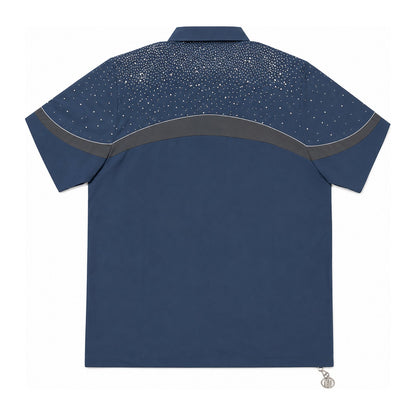 GFTD LA Apex Shirt and Pants Set — Blue — GFTD LA — view 3