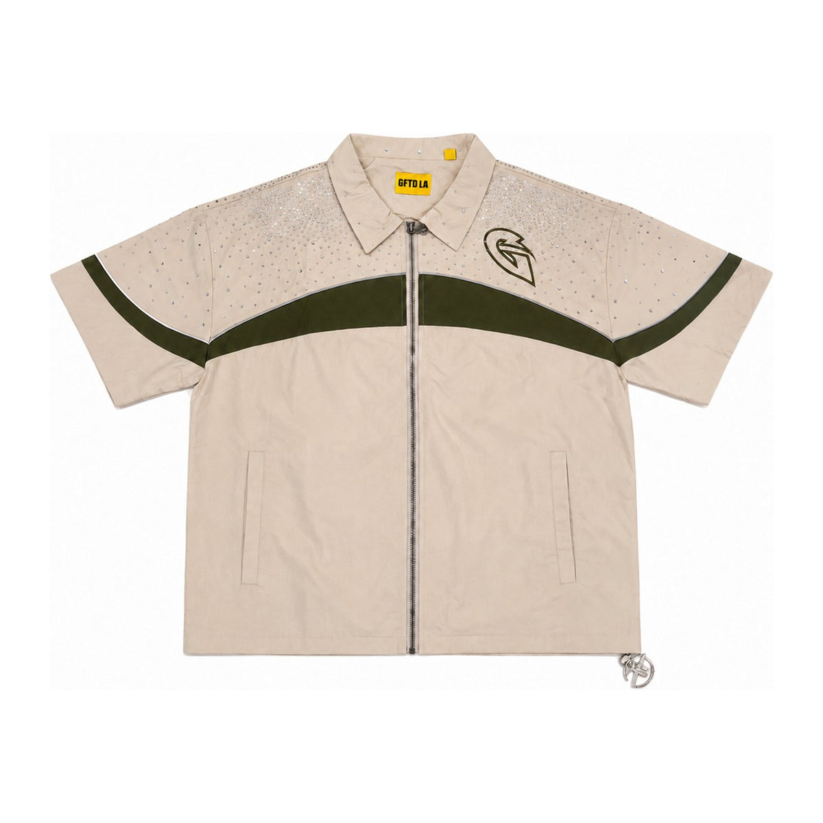 GFTD LA Apex Shirt and Pants Set — Bone — GFTD LA — view 2
