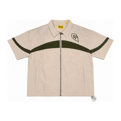 GFTD LA Apex Shirt and Pants Set — Bone — GFTD LA — view 2