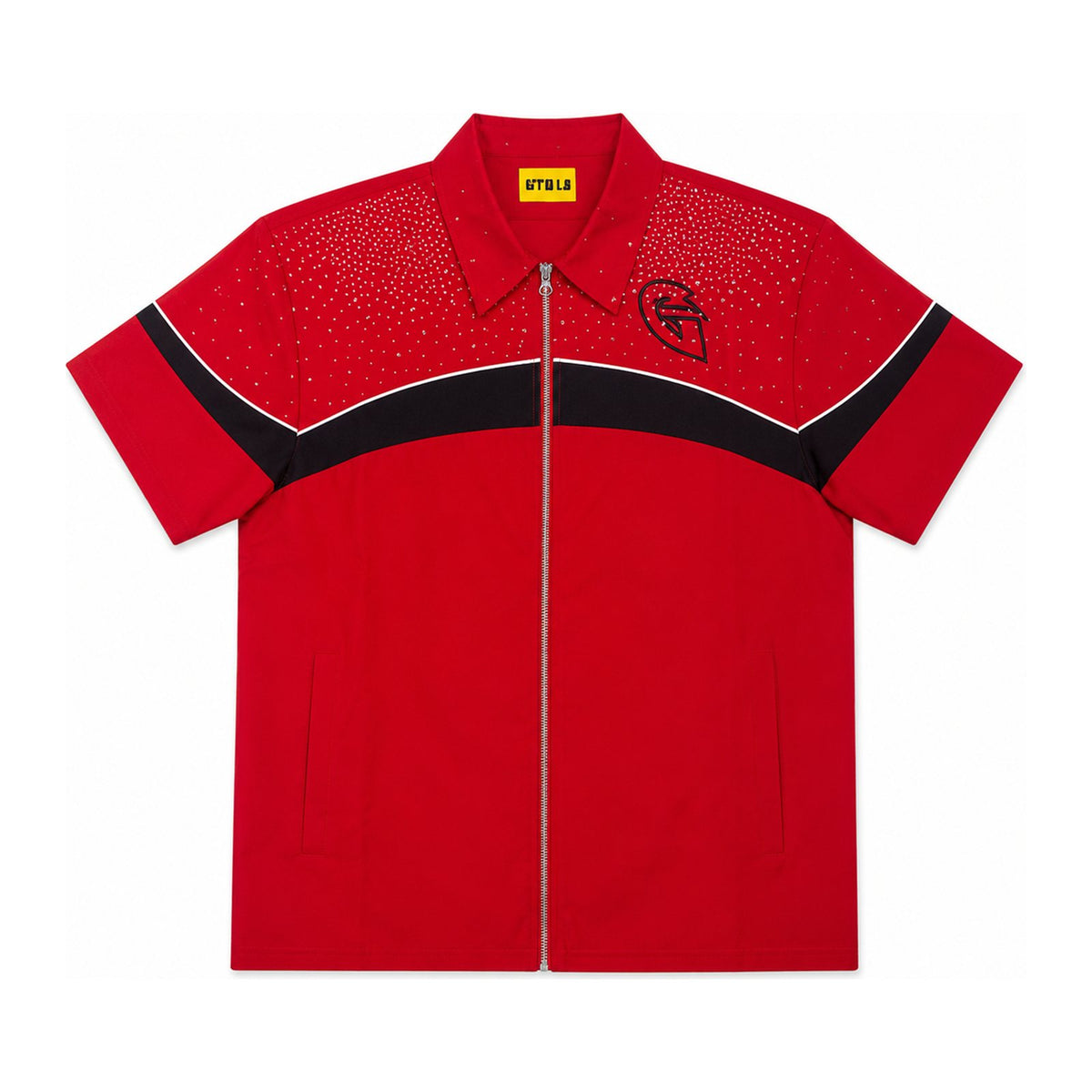 GFTD LA Apex Shirt and Pants Set — Red — GFTD LA — view 2