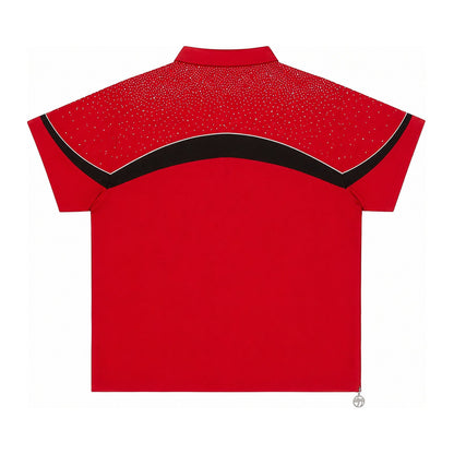 GFTD LA Apex Shirt and Pants Set — Red — GFTD LA — view 3