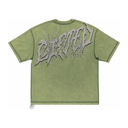 GFTD LA "Gifted Regime" Tee — Olive — GFTD LA — view 3