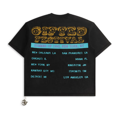 GFTD LA "Giftedfest" Tour Tee — Black — GFTD LA — view 3