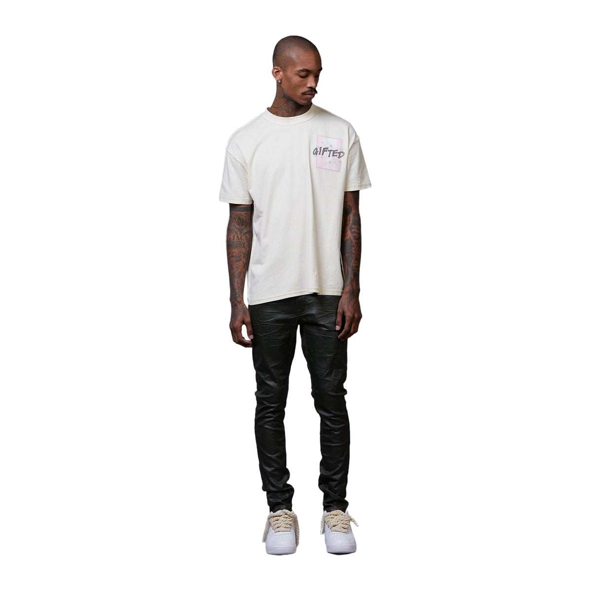 GFTD LA Vanta Denim — Olive Coated — GFTD LA — view 2