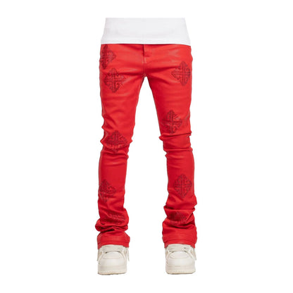 GUAPI Waxed Denim — Red — Guapi — view 2