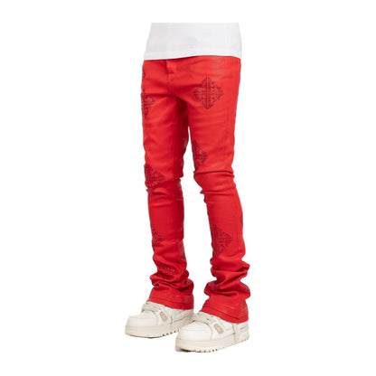 GUAPI Waxed Denim — Red — Guapi — view 3