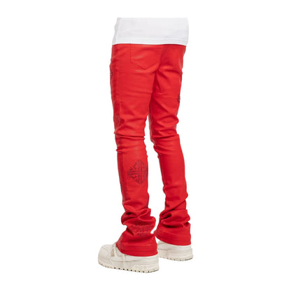 GUAPI Waxed Denim — Red — Guapi — view 4