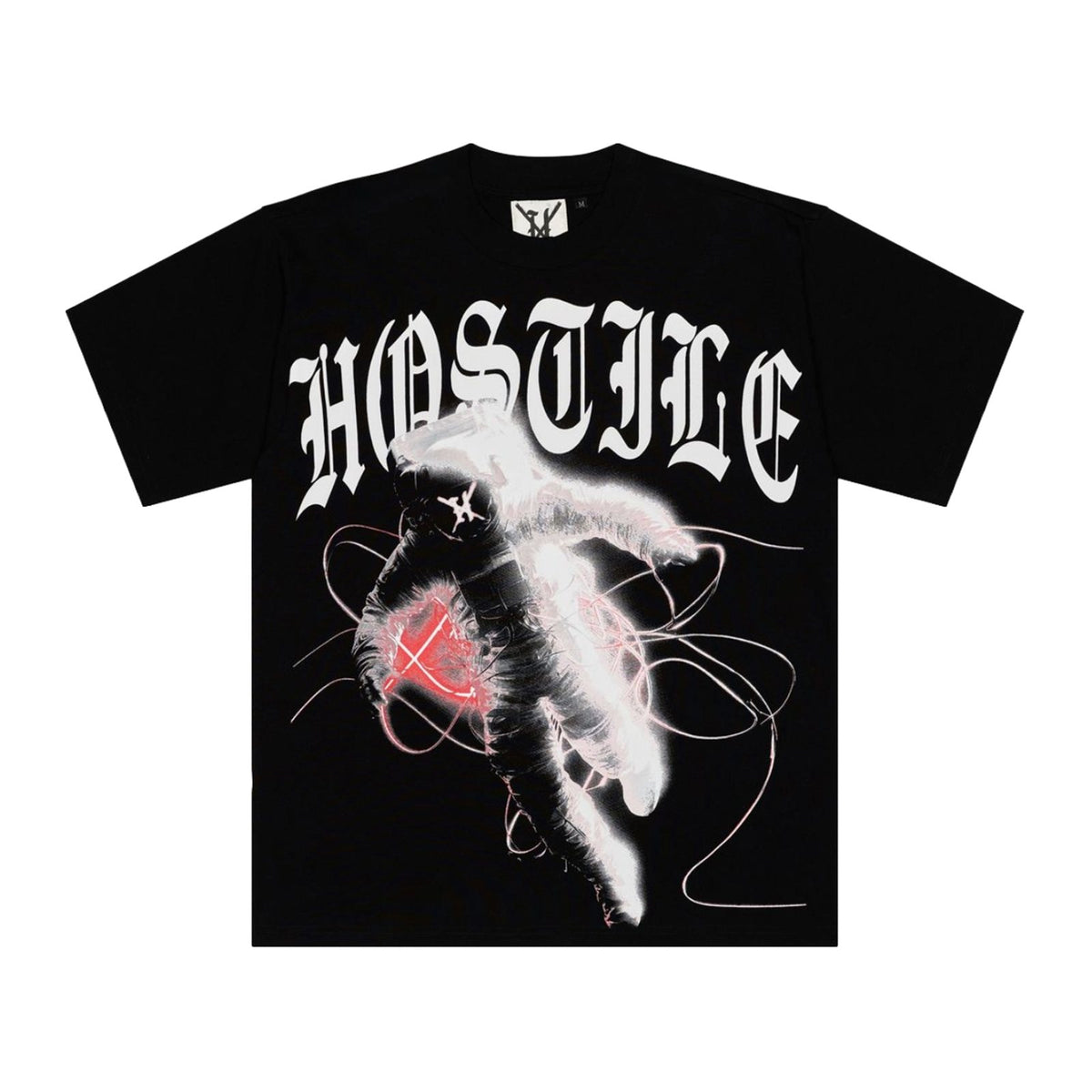 Hostile Pink Astronaut Black Tee — Hostile — view 2