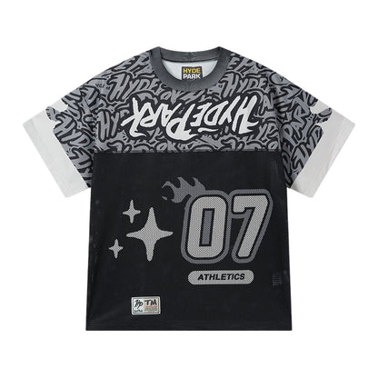 Hyde Park Jersey 07 Tee — Black — Hyde Park — view 2