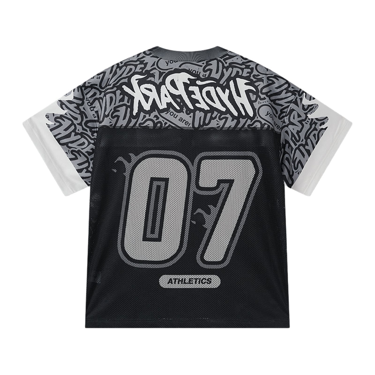 Hyde Park Jersey 07 Tee — Black — Hyde Park — view 3
