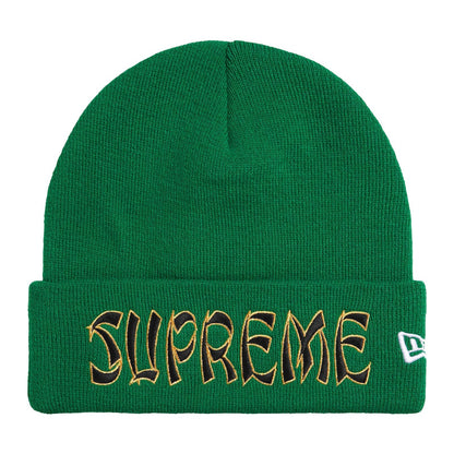 Supreme x New Era Action Beanie — Green