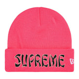 Supreme x New Era Action Beanie — Pink