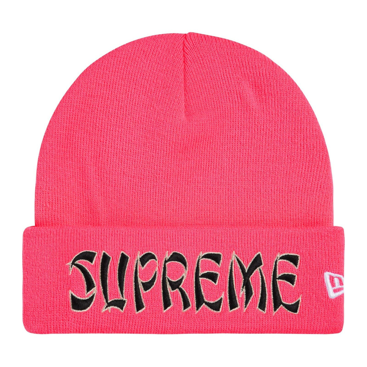 Supreme x New Era Action Beanie — Pink