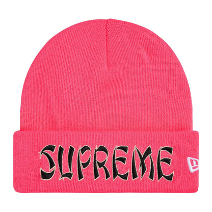 Supreme x New Era Action Beanie — Pink