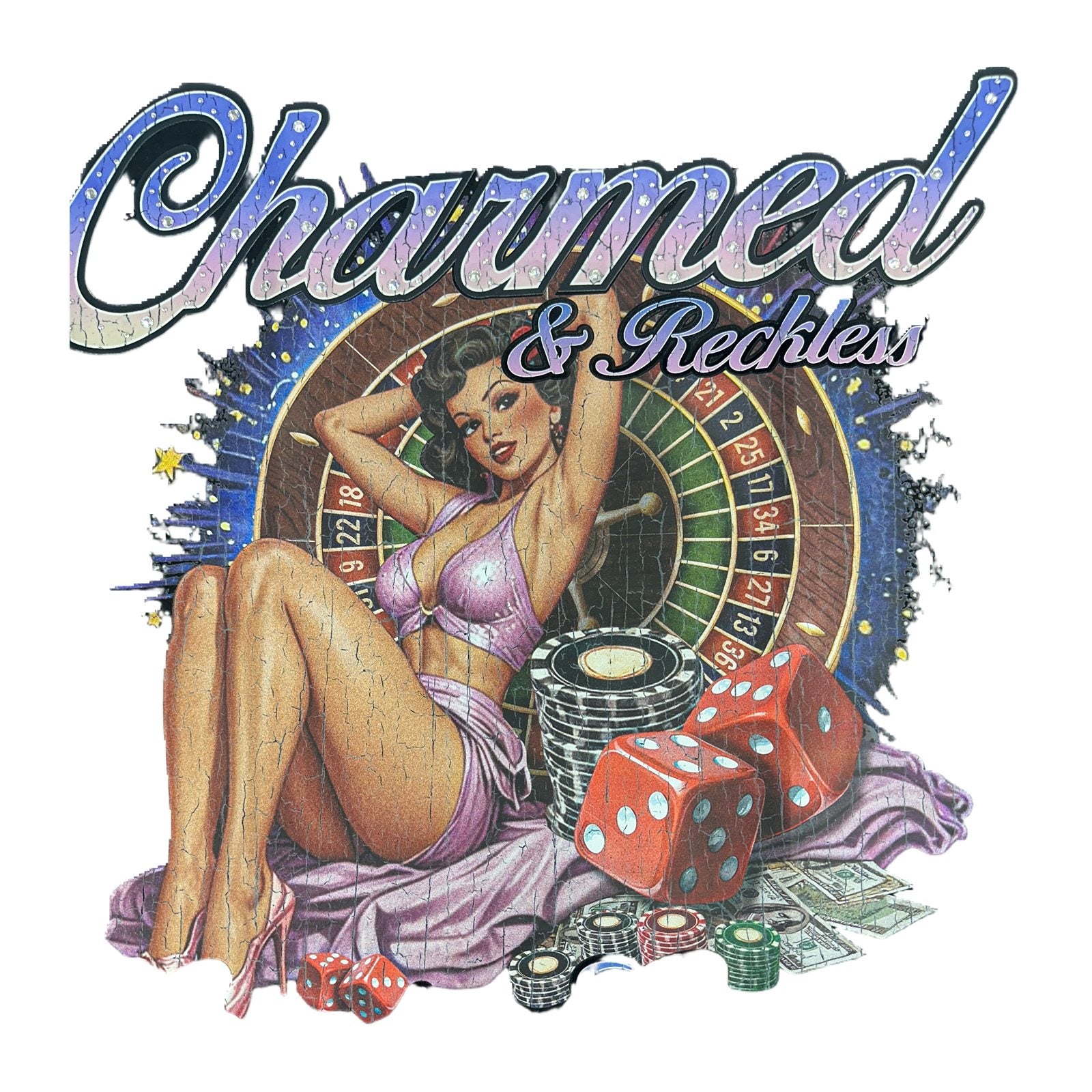 roku studio charmed reckless tee black