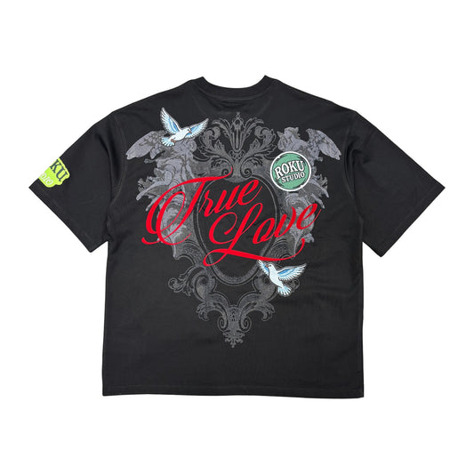 Roku Studio "Endless Love" Patch Tee — Black