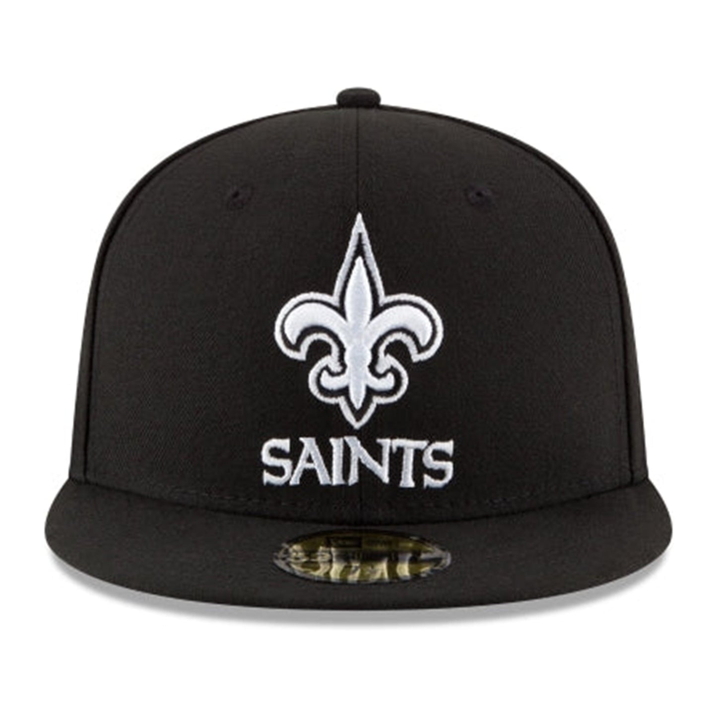 New Era New Orleans Saints 59FIFTY Fitted — Black/White