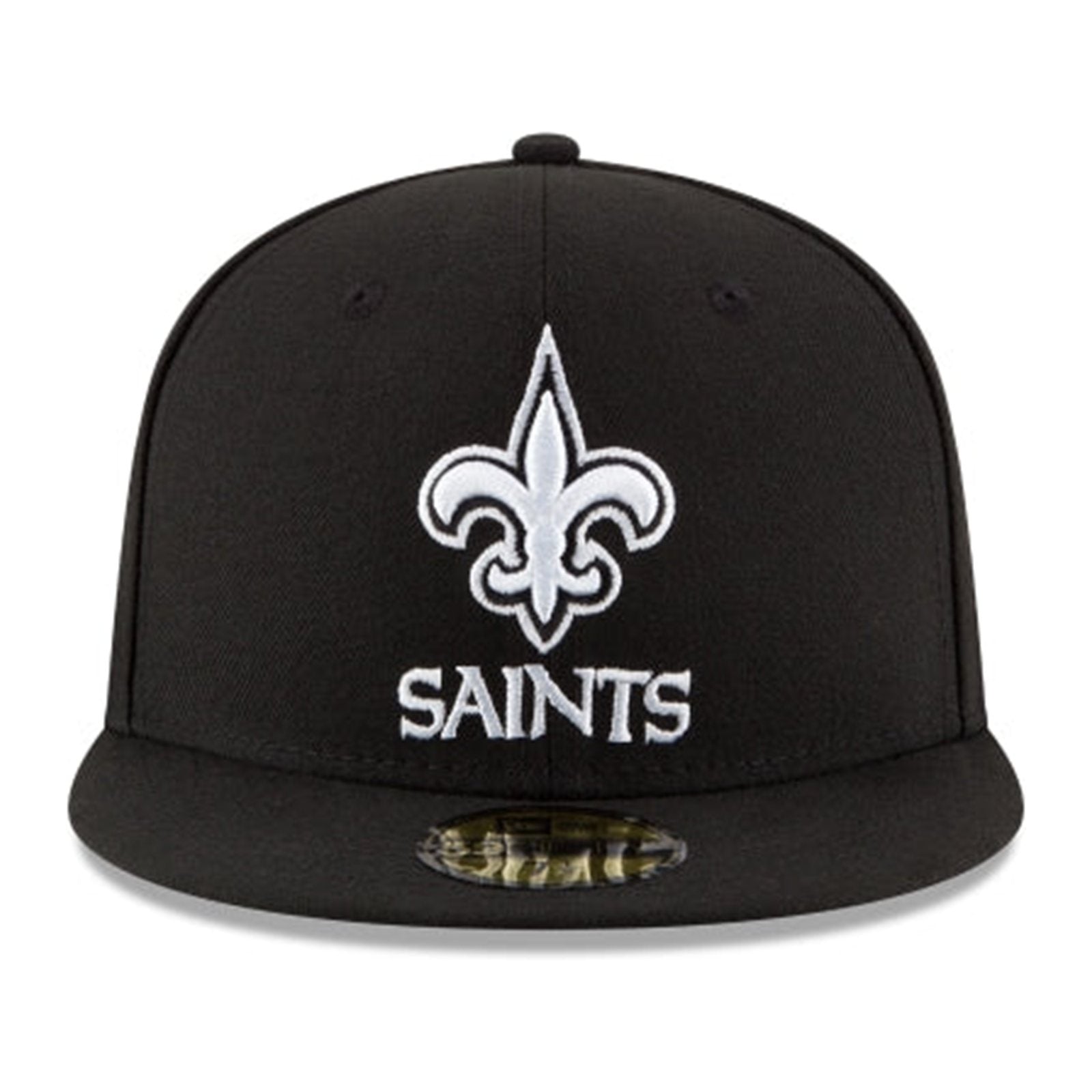 New Era New Orleans Saints 59FIFTY Fitted — Black/White