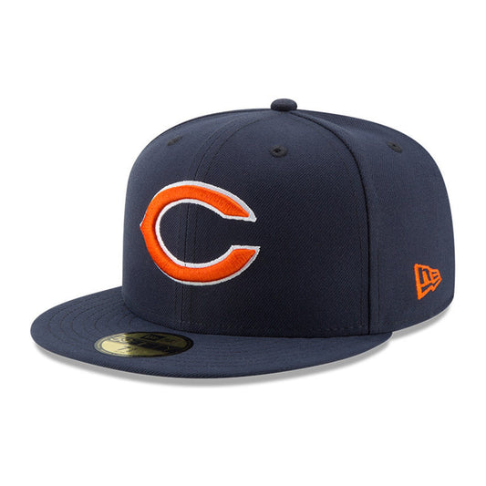 New Era Chicago Bears 59FIFTY Fitted — Navy, view 2