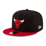 New Era Chicago Bulls 2Tone 59FIFTY Fitted — Red/Black