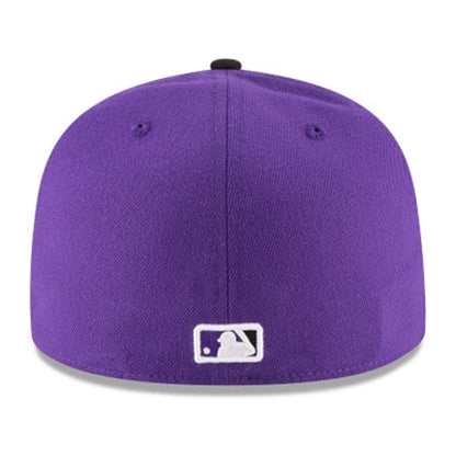 New Era Colorado Rockies Alt 2 Authentic Collection 59FIFTY Fitted — Purple