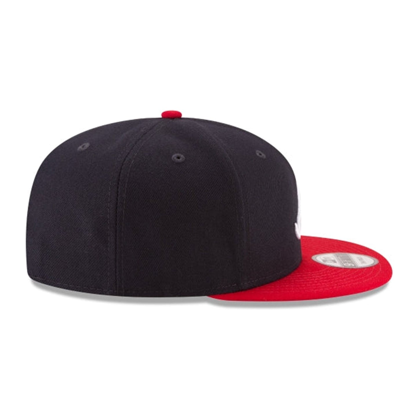 New Era Atlanta Braves 2Tone 9FIFTY Snapback — Navy/Red