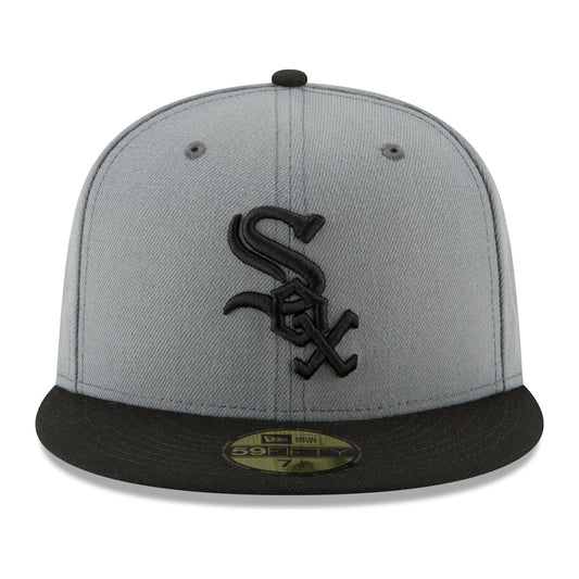 New Era Chicago White Sox 2Tone 59FIFTY Fitted — Grey/Black, view 2