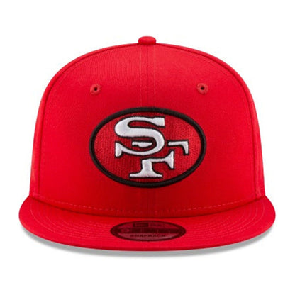 New Era San Francisco 49ers Throwback 9FIFTY Snapback — Scarlet