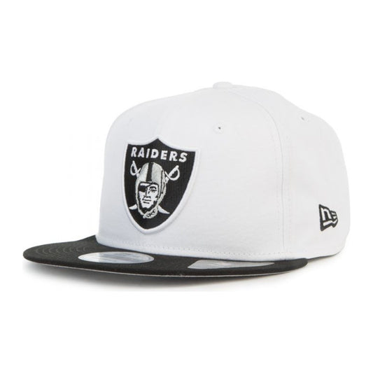 New Era Las Vegas Raiders 2Tone 9FIFTY Snapback — White/Black