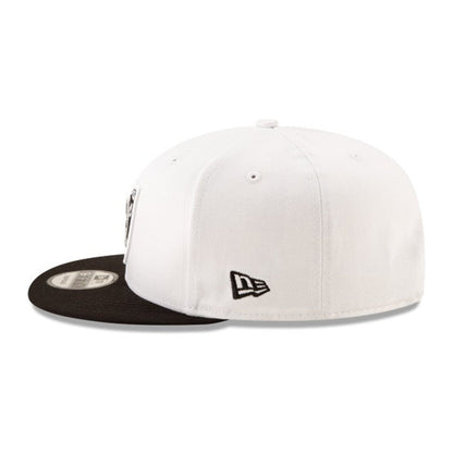 New Era Las Vegas Raiders 2Tone 9FIFTY Snapback — White/Black