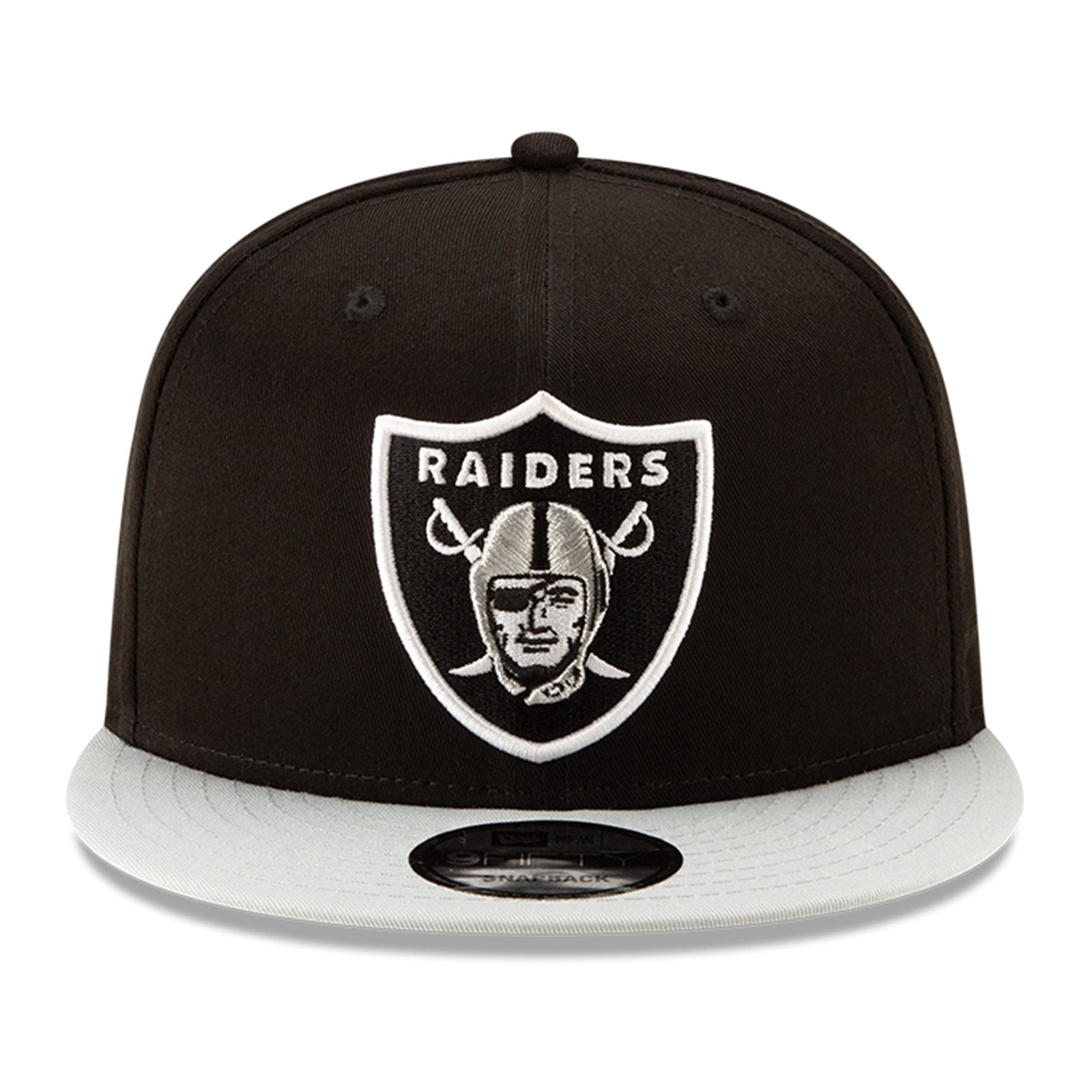 New Era Las Vegas Raiders 2Tone 9FIFTY Snapback — Black/Graphite