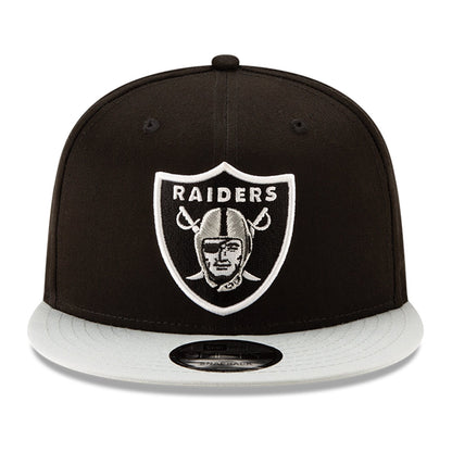 New Era Las Vegas Raiders 2Tone 9FIFTY Snapback — Black/Graphite