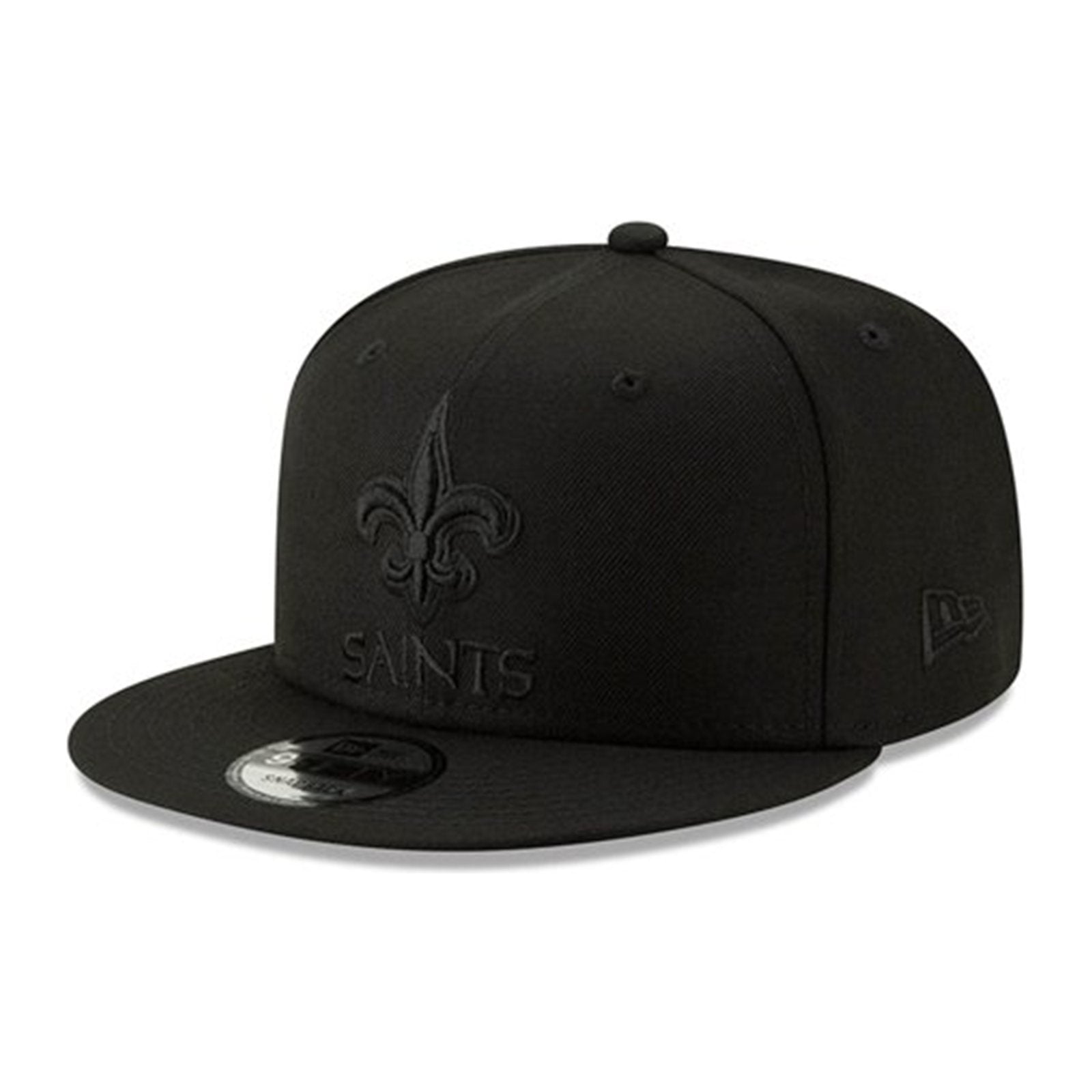 New Era New Orleans Saints 9FIFTY Snapback — Black on Black