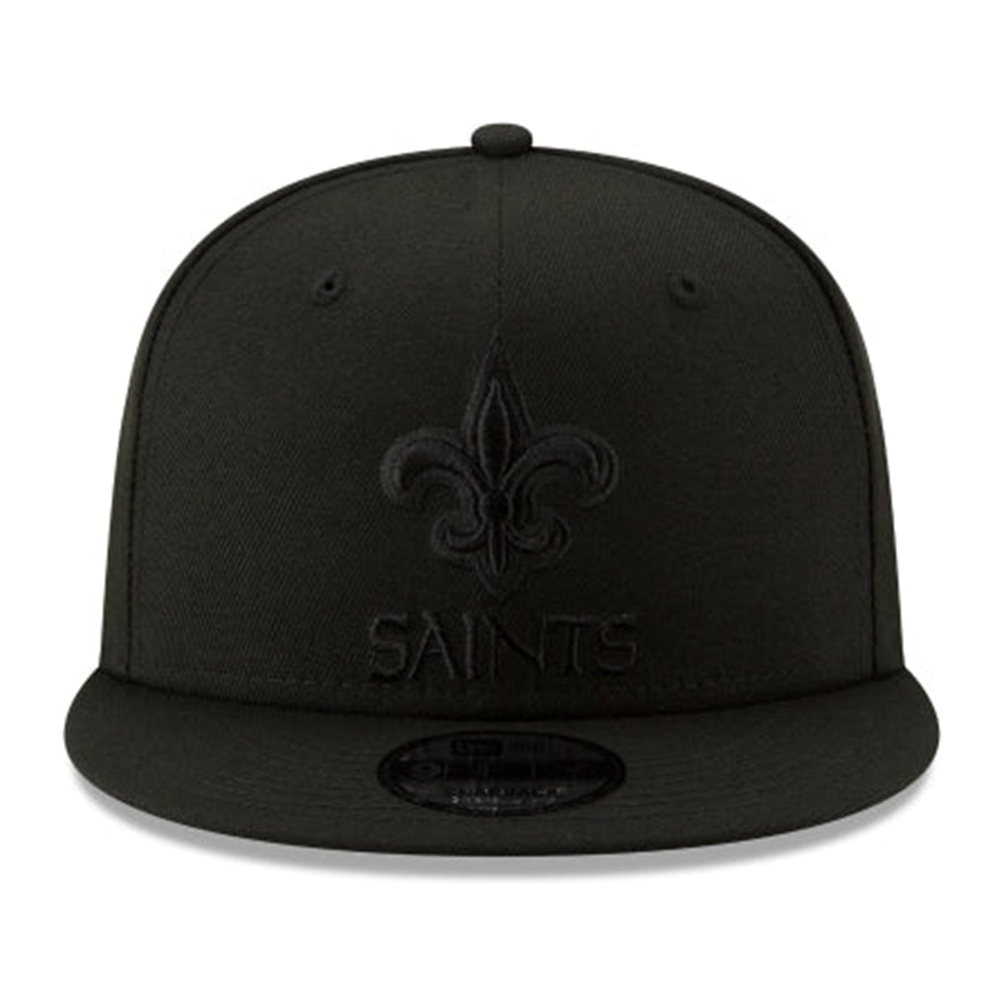 New Era New Orleans Saints 9FIFTY Snapback — Black on Black