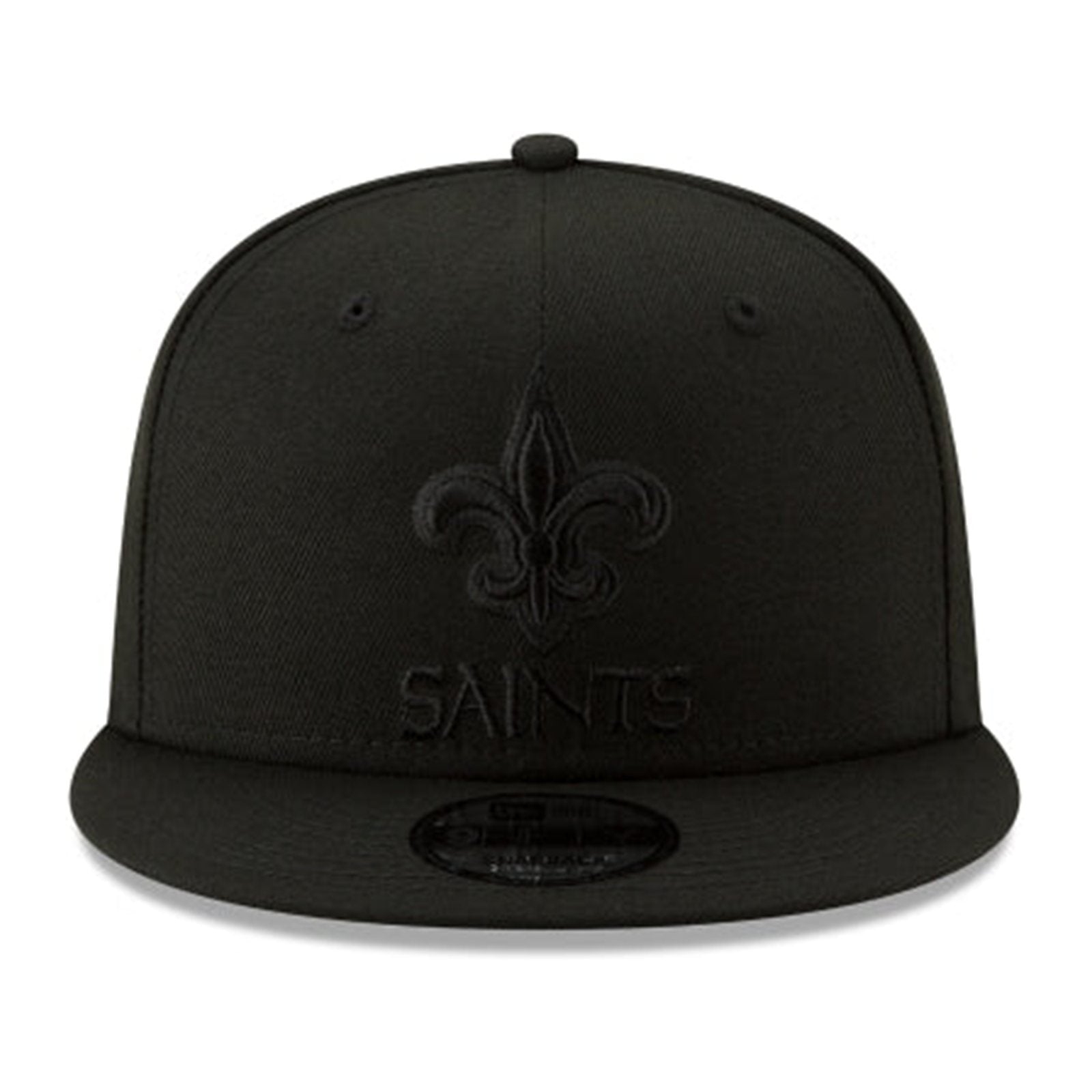 New Era New Orleans Saints 9FIFTY Snapback — Black on Black