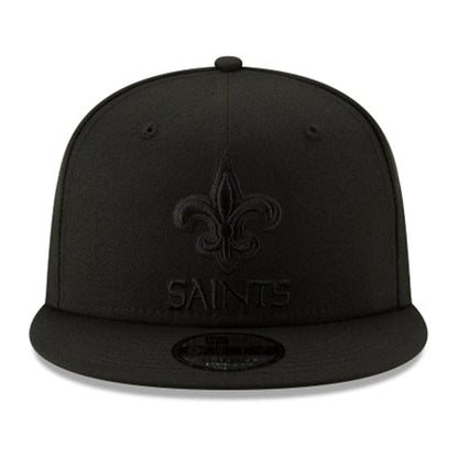New Era New Orleans Saints 9FIFTY Snapback — Black on Black