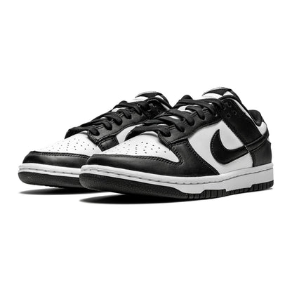 nike dunk low retro white black panda