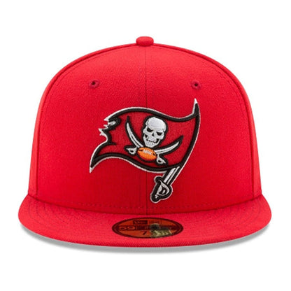 New Era Tampa Bay Buccaneers 59FIFTY Fitted — Red