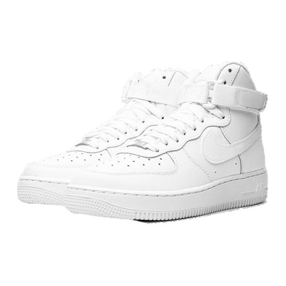 nike air force 1 high le gs triple white