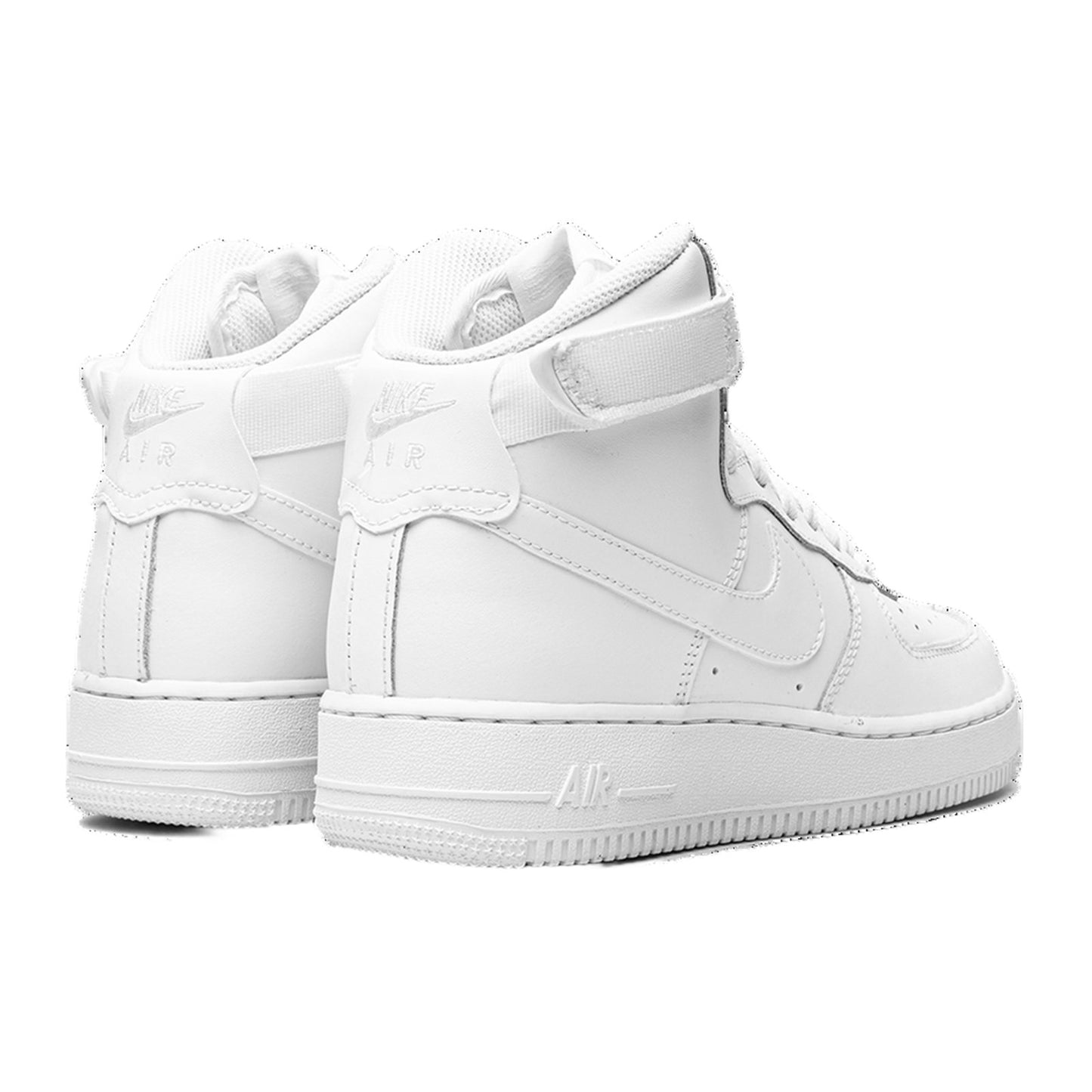 nike air force 1 high le gs triple white