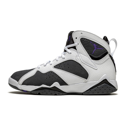 nike air jordan 7 retro white varsity purple