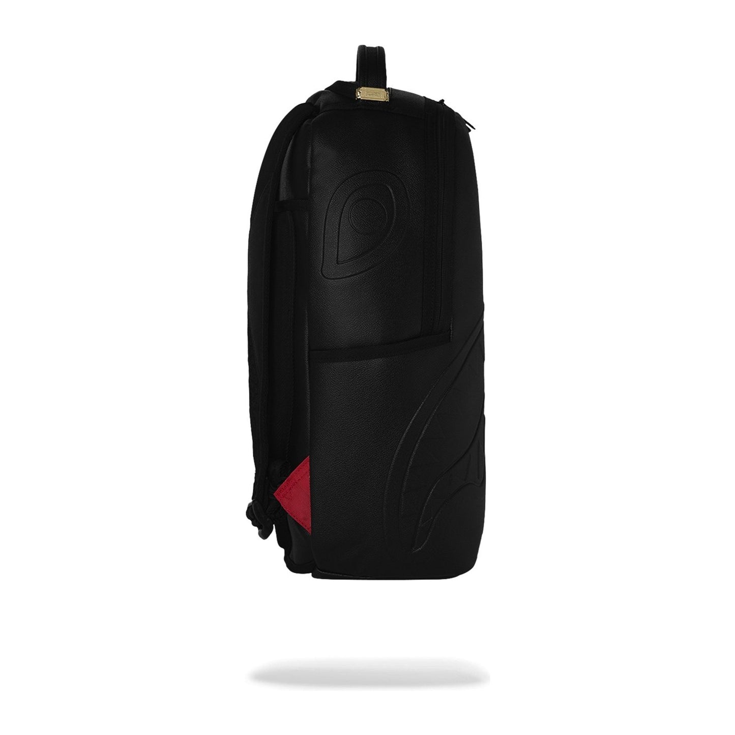 Sprayground Gold Brick Drip Backpack — Black