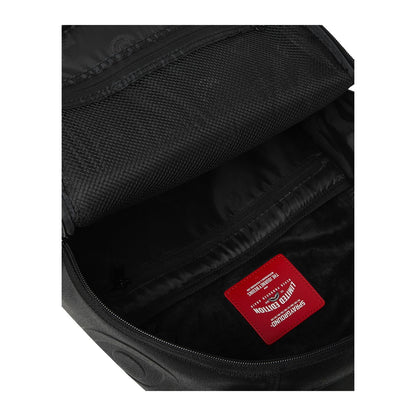 Sprayground Gold Brick Drip Backpack — Black