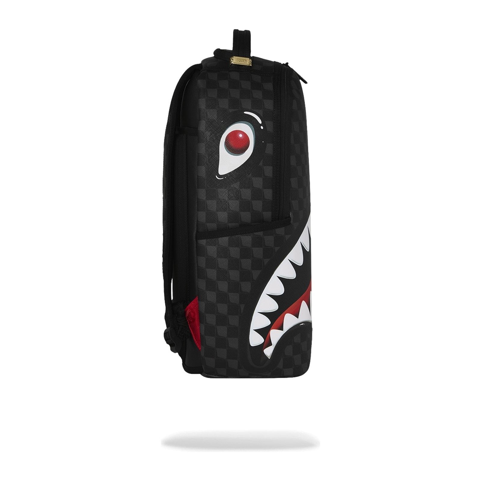 Sprayground Sharks In Paris Hyper Puff Backpack — Black/Grey