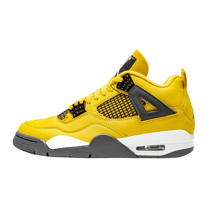 Nike Air Jordan 4 Retro "Lightning" — Tour Yellow/Dark Blue Grey