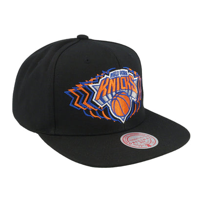 Mitchell & Ness New York Knicks Team Vibes Snapback — Black, view 2