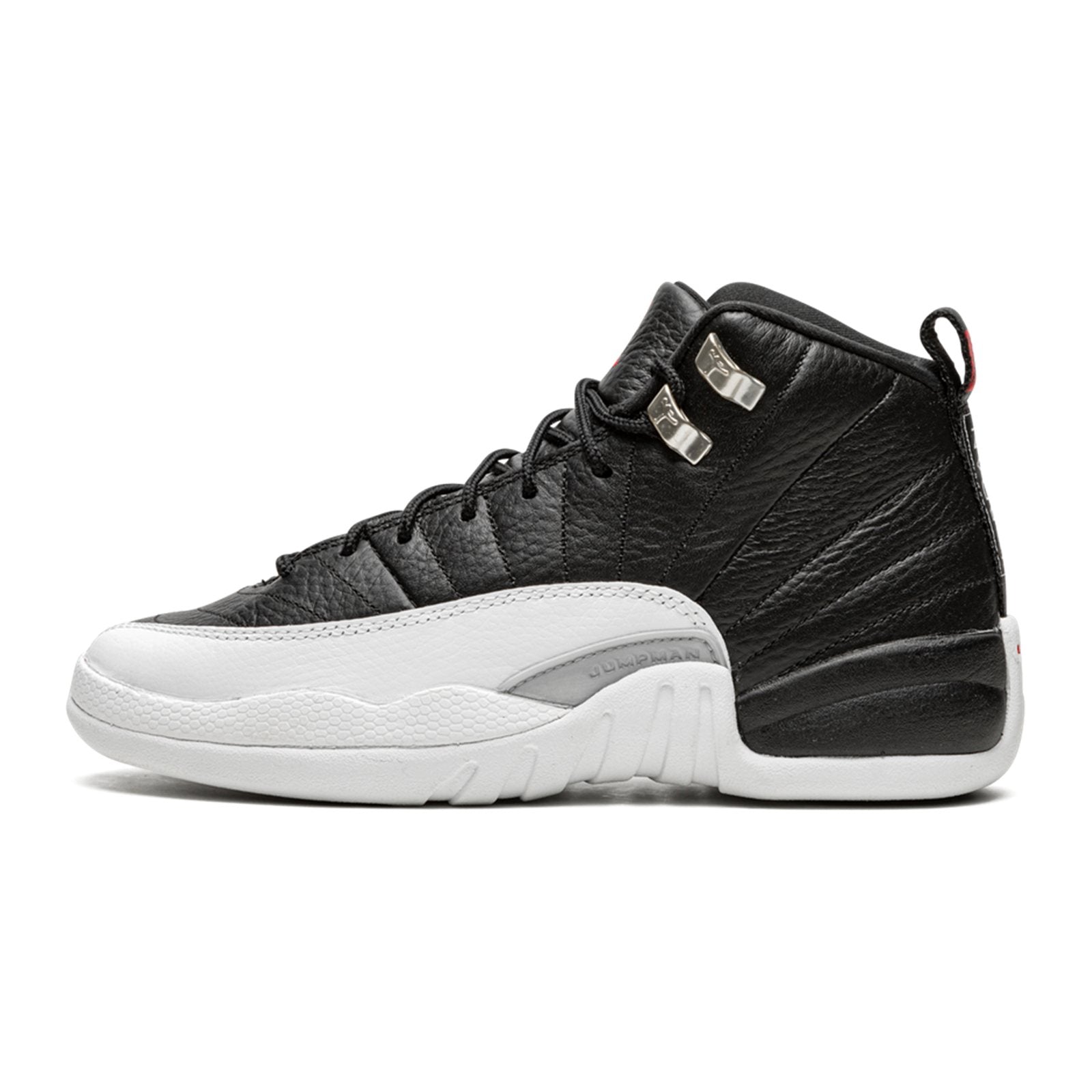 nike air jordan 12 retro gs playoffs black varsity red