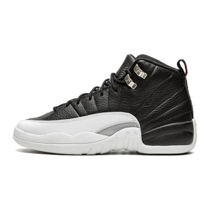 nike air jordan 12 retro gs playoffs black varsity red