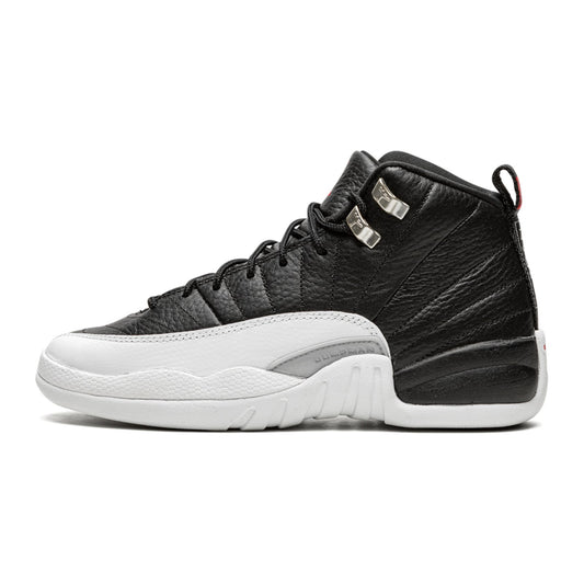 nike air jordan 12 retro gs playoffs black varsity red