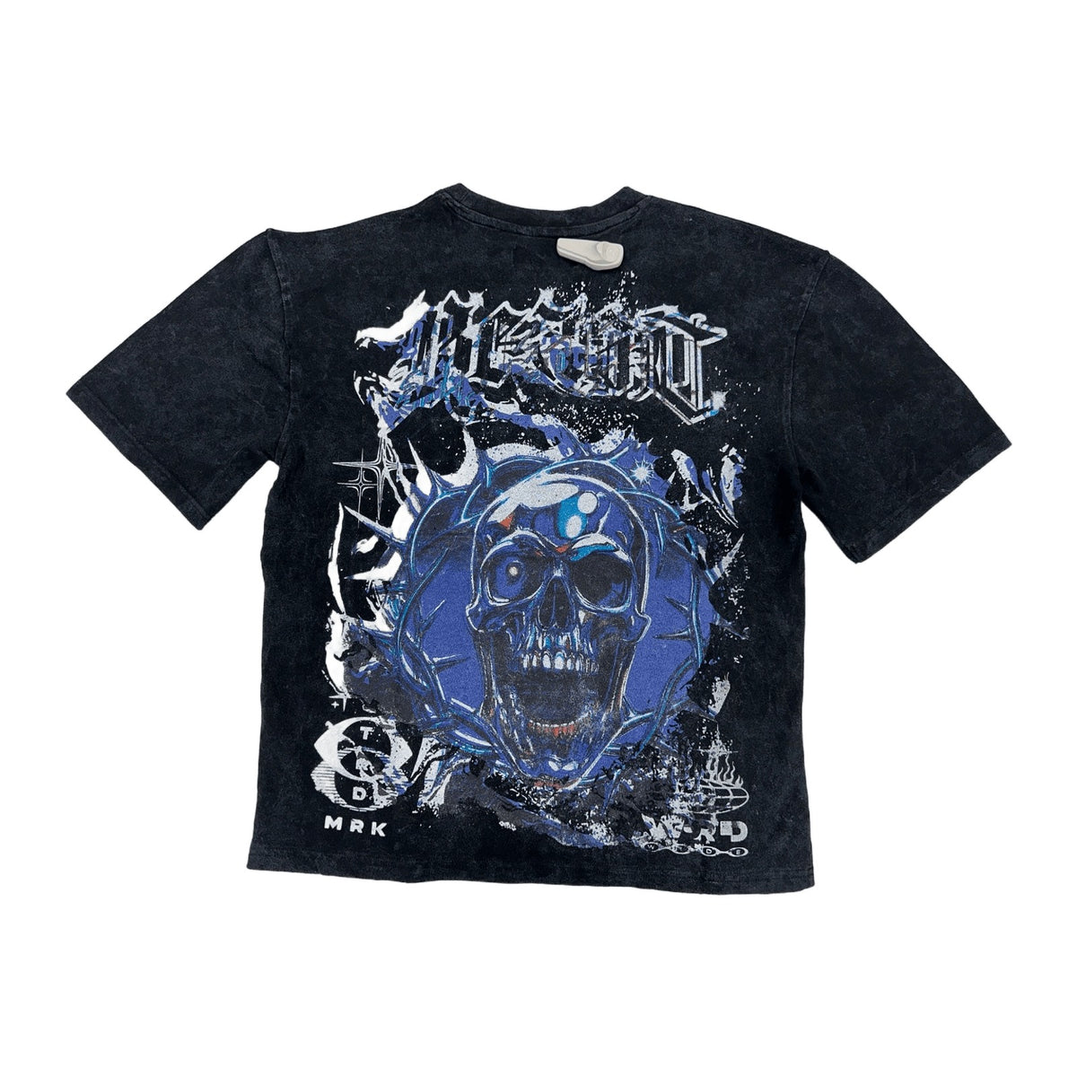 REASON "Have Mercy" Wolf Tee — Black Wash — view 2
